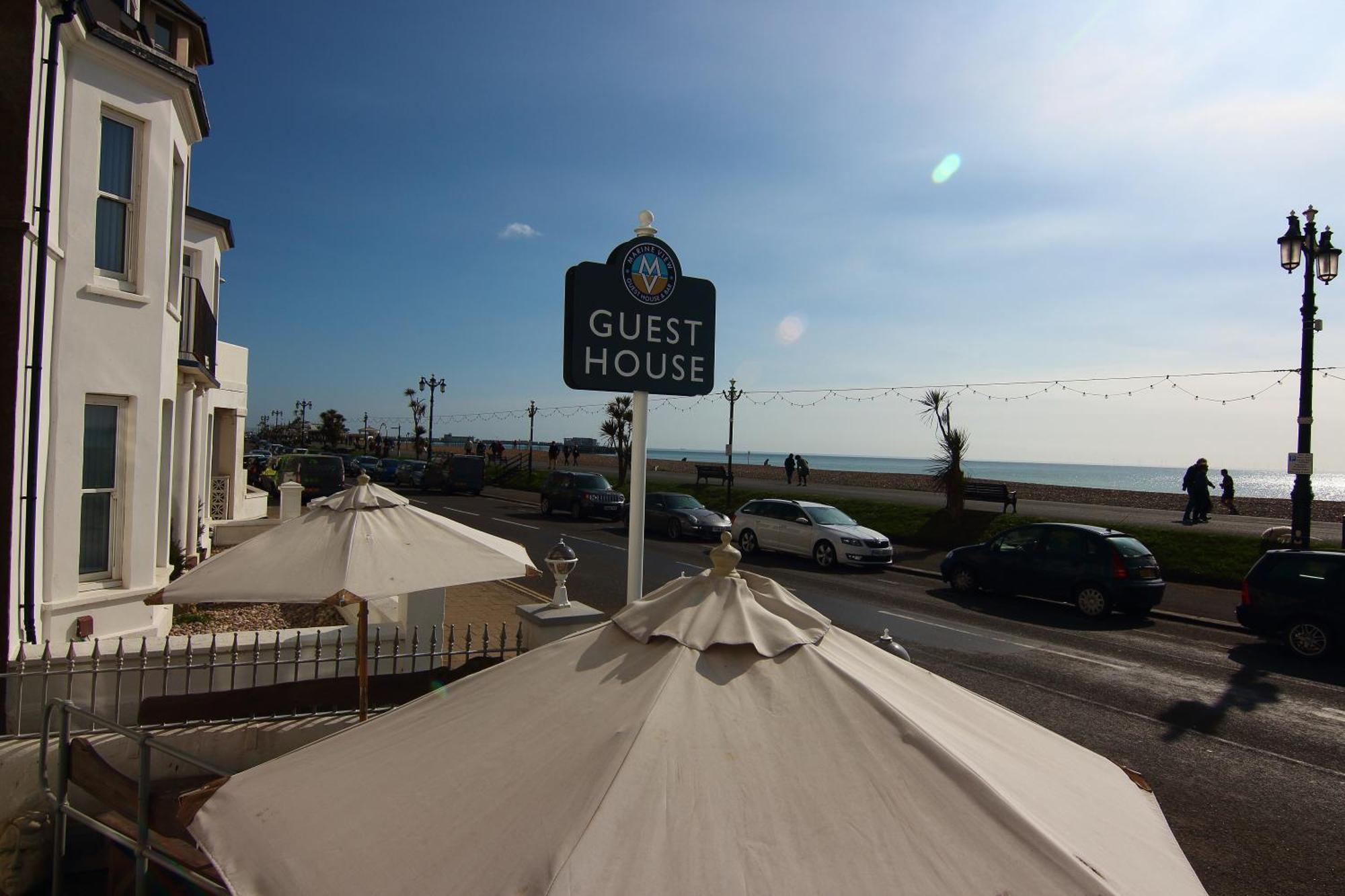 Marine View Guest House Worthing Bagian luar foto
